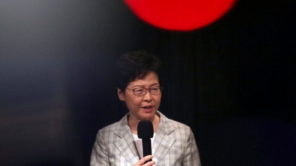 ارسال نامه تهدیدآمیز به رئیس اجرایی دولت هنگ کنگ