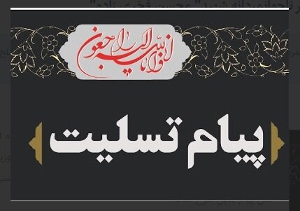 پیام تسلیت میدری در پی درگذشت سردبیر خبرگزاری ایسنا