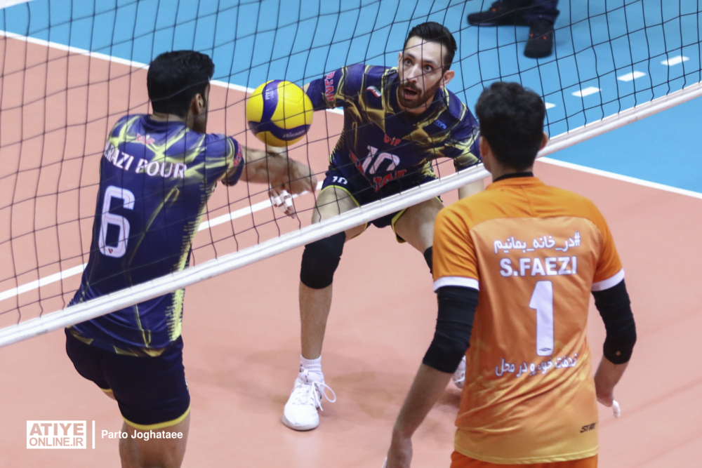 جدال تماشایی صدرنشینان در ایستگاه یازدهم لیگ والیبال