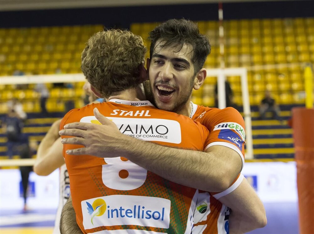 مصدومیت والیبالیست ایرانی در لیگ اروپا