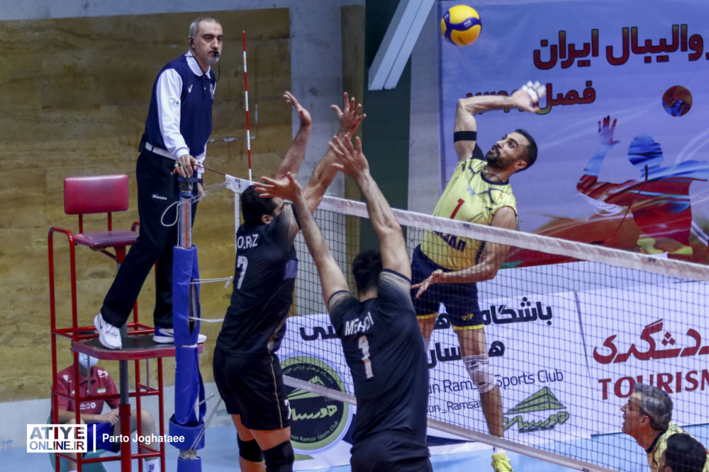 برنامه هفته بیست و یکم لیگ والیبال