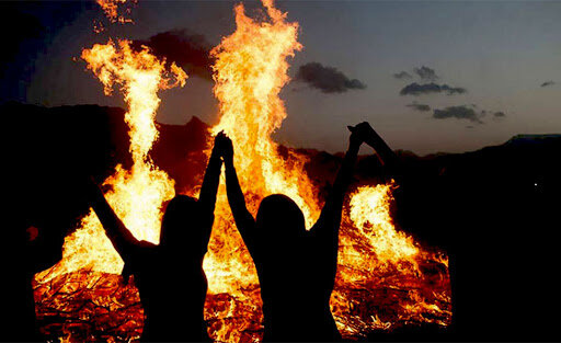 مرگ ۱۵ نفر در حوادث چهارشنبه سوری