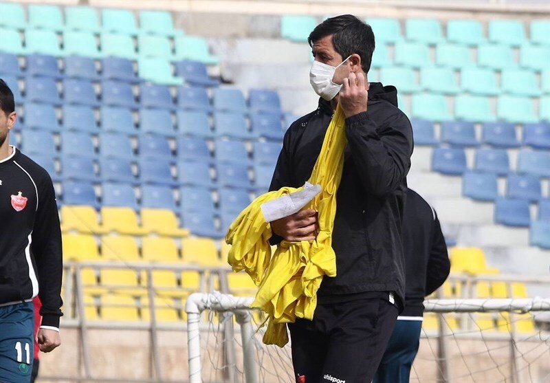 مربی پرسپولیس در آستانه دربی کرونایی شد