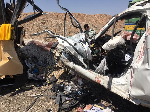 تصادف در محور سلماس – خوی ۶ کشته برجا گذاشت
