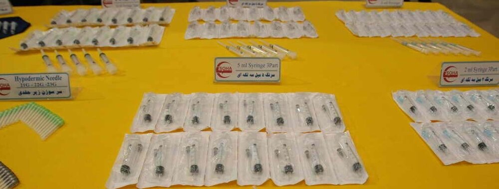 تولید بیش از ۲۷ میلیون انواع سرنگ در هلال احمر