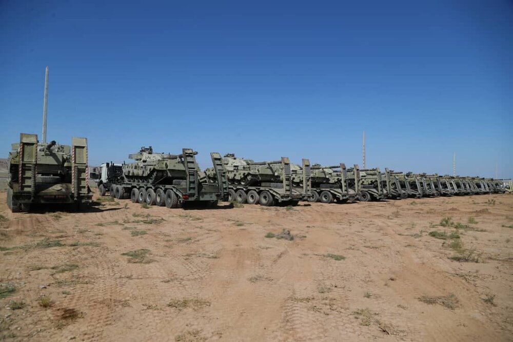 انهدام اهداف تعیین شده توسط پهپاد نیروی زمینی