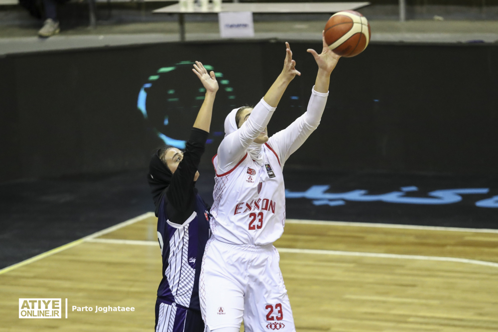 پیروزی نفت آبادان در لیگ برتر بسکتبال زنان