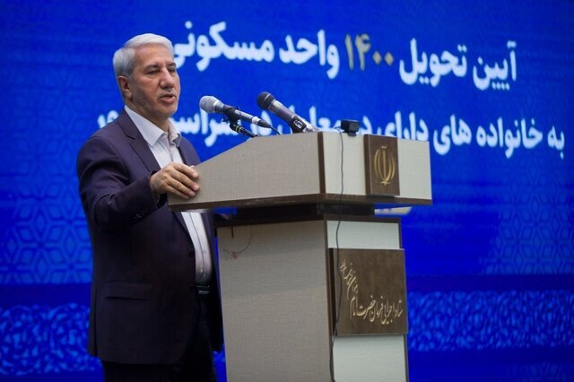  ۱۴۰۰ واحد مسکونی به خانواده‌های دارای دو معلول تحویل شد