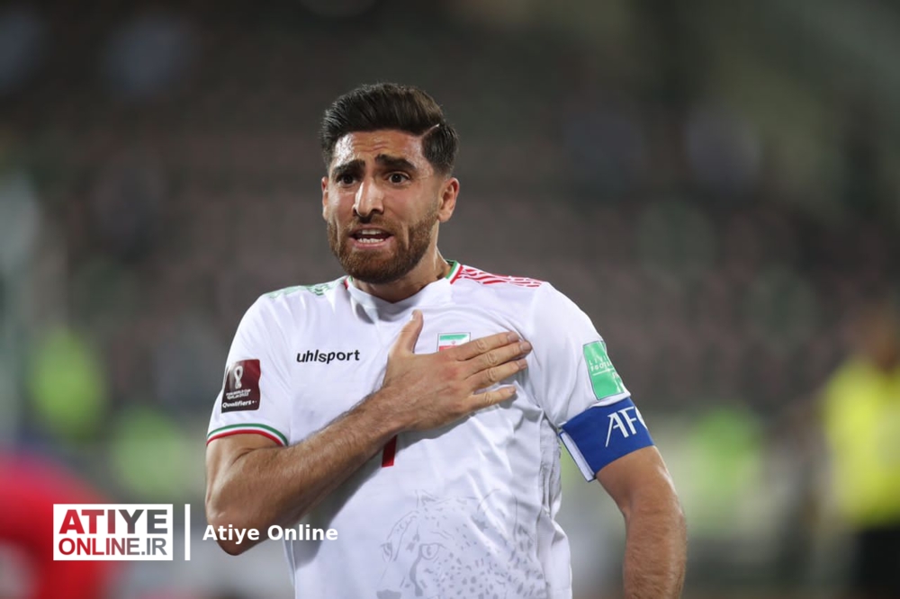 دیدار دو تیم فوتبال ایران و کره جنوبی