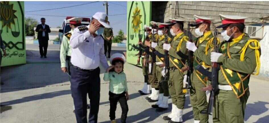 برآورده شدن آرزوی کودک معلول در بهمئی 
