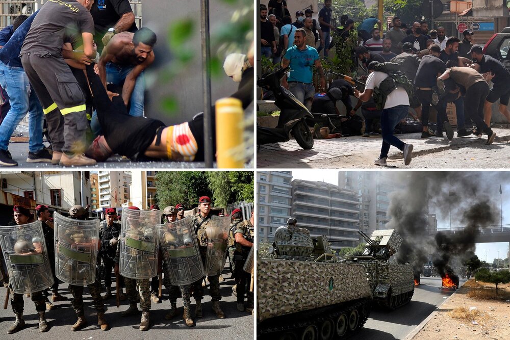 تاخت و تاز خونین در بیروت