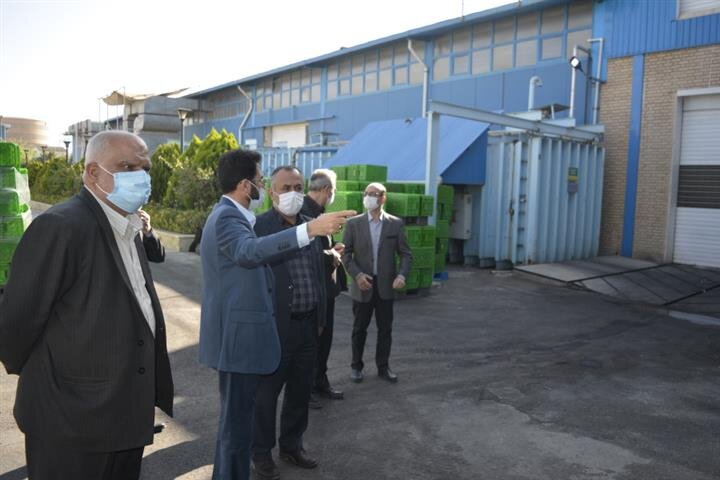 بازدید مدیرکل تامین اجتماعی قزوین از شرکت توسعه بازار راسن
