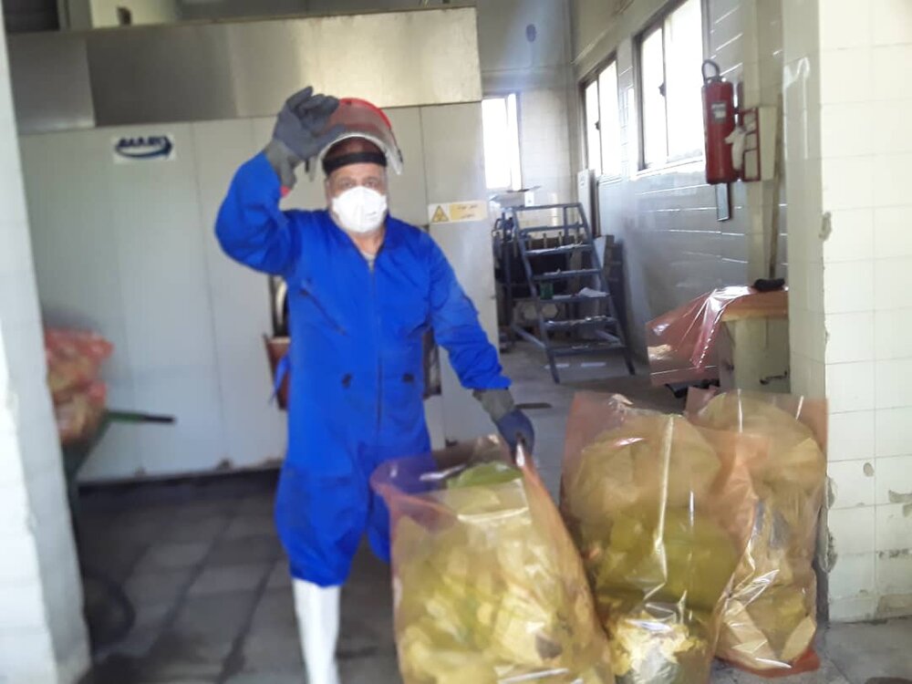 فداکاری، شرط اول قبول مسئولیت امحاء زباله