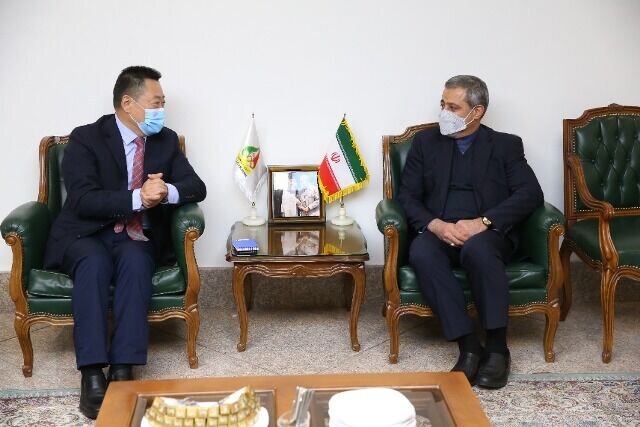 دبیر کمیته المپیک با رایزن فرهنگی چین دیدار کرد