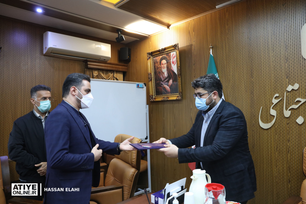 تودیع و معارفه معاون اقتصادی و سرمایه گذاری