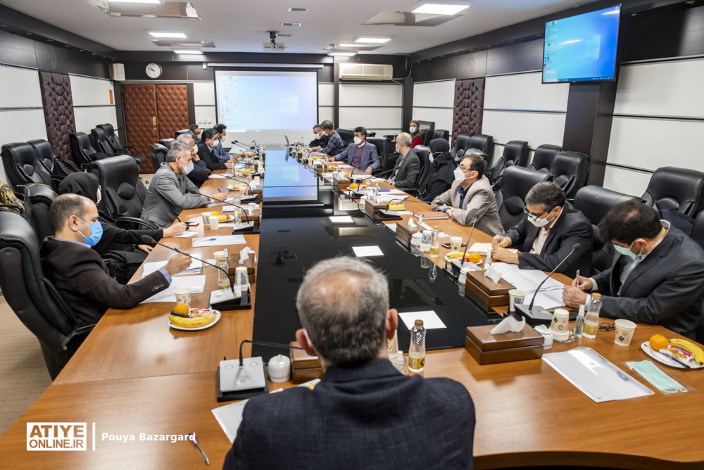 نشست مشترک اداره کل امور فرهنگی و اجتماعی سازمان تامین اجتماعی با سازمان پژوهشهای علمی و صنعتی ایران
