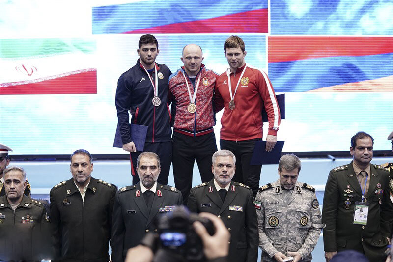 کشتی ایران نایب قهرمان نظامیان جهان شد