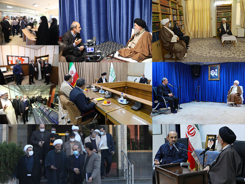 روایتی از دیدار رئیس رسانه ملی با مراجع عظام تقلید