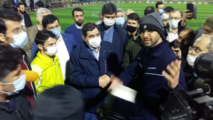 بازدید معاون اول رییس‌جمهور و وزیر علوم از مجتمع‌های خوابگاهی دانشگاه