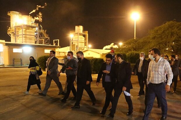 بهره برداری آزمایشی دستگاه آب شیرین کن تقطیری کیش
