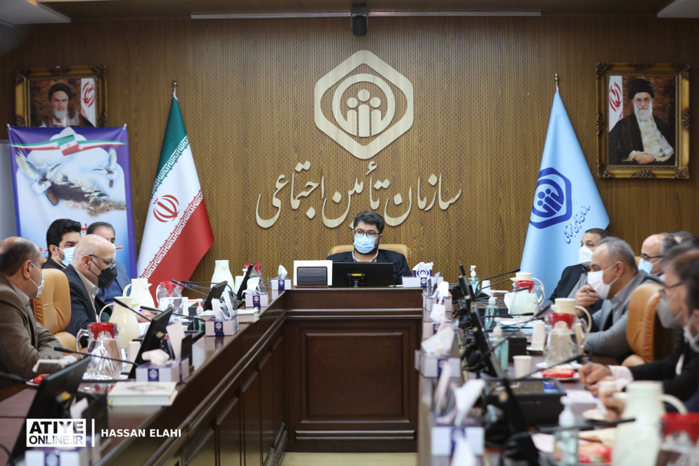 جلسه شورای ترویج و تحکیم فرهنگ ایثار و جهاد در سازمان تامین اجتماعی