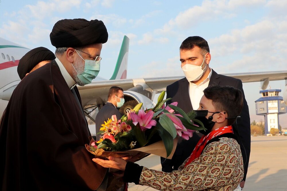 آیت الله رئیسی وارد لرستان شد