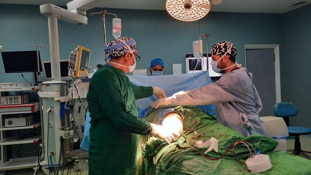 نخستین عمل کاشت پای مصنوعی برای جانباز ۷۰درصد 