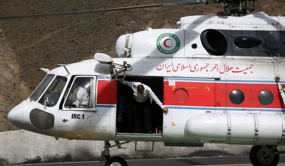 بازگشت «بل ۲۰۵» به ناوگان بالگردی هلال‌احمر