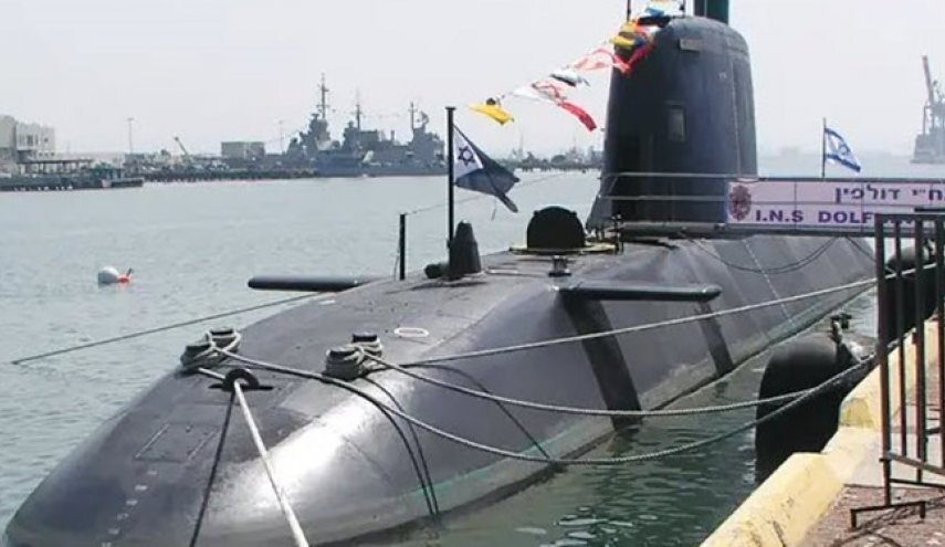 آتش‌سوزی در یک زیردریایی ارتش رژیم صهیونیستی