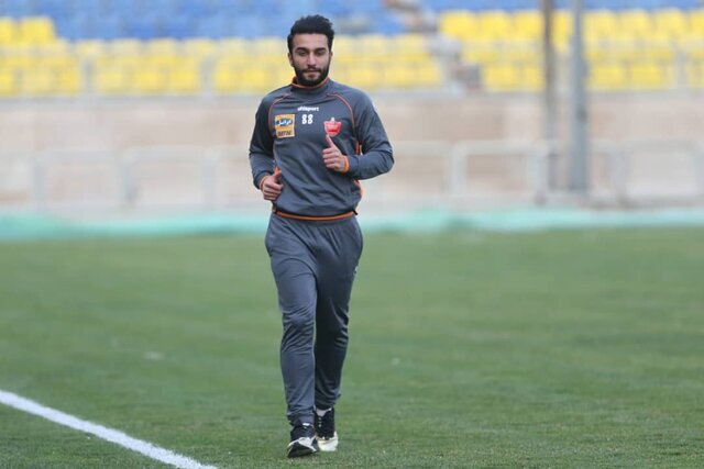 واکنش جالب هافبک پرسپولیس به پنالتی ترابی