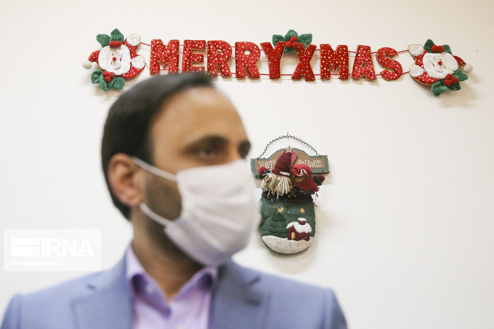 بازدید سخنگوی دولت از درمانگاه ارامنه آودیسیان در آستانه سال جدید میلادی