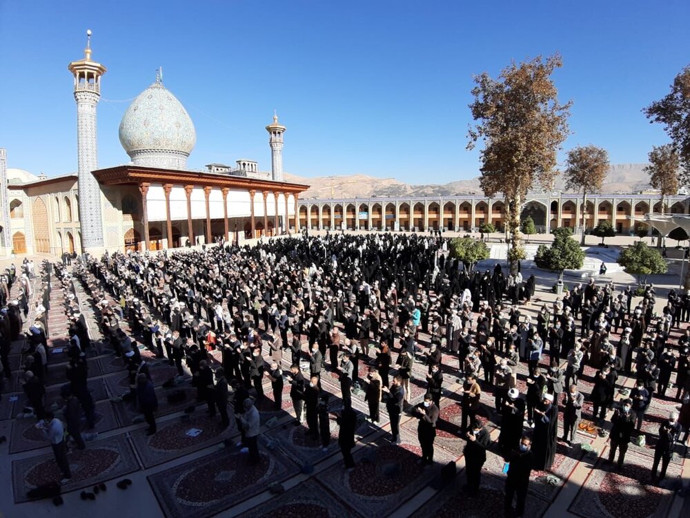 نماز باران در شیراز اقامه شد
