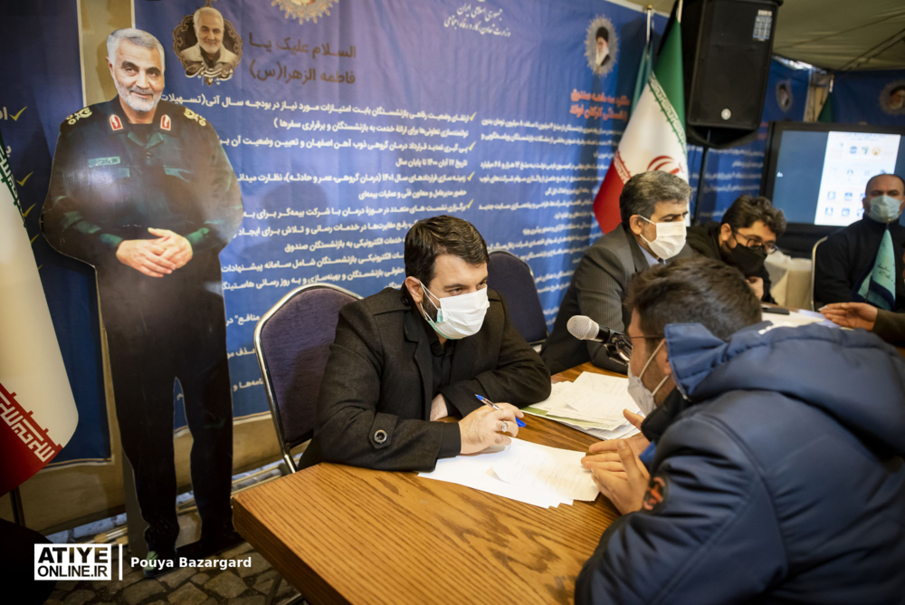 سلسله دیدارهای وزیر تعاون، کار و رفاه اجتماعی با مردم