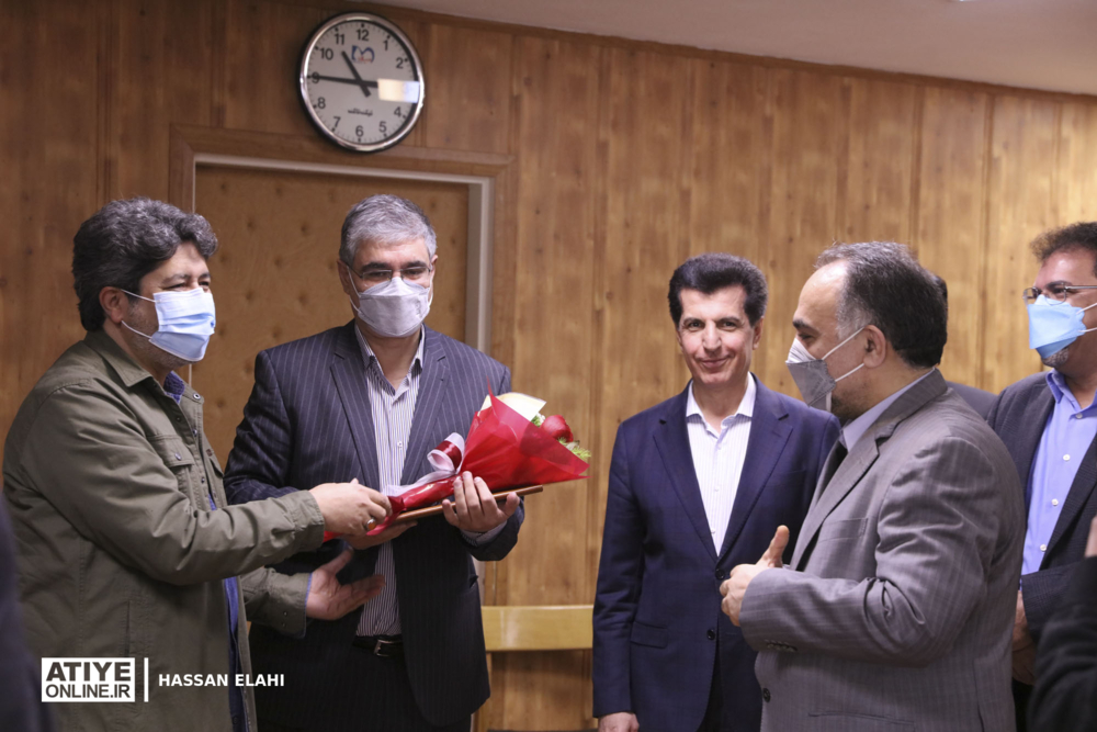 تکریم و معارفه مدیرعامل بیمارستان میلاد سازمان تامین