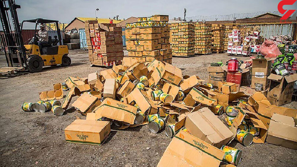 مواد خوراکی در صدر فهرست کالاهای قاچاق است