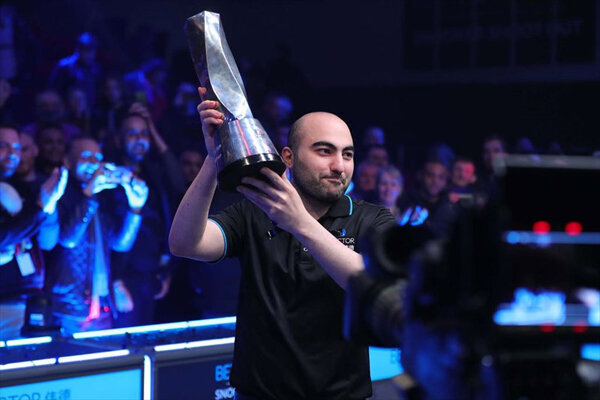 قهرمانی ملی‌پوش ایران در مسابقات اسنوکر جهان