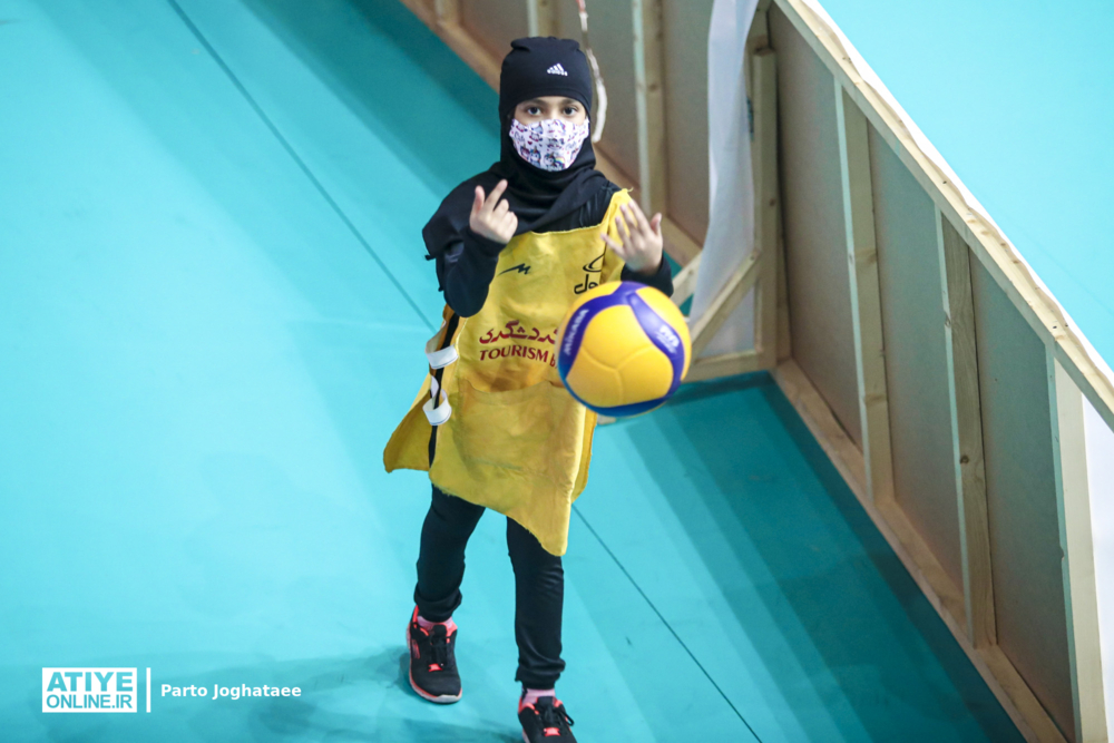 دیدار دو تیم والیبال زنان پیکان و سایپا