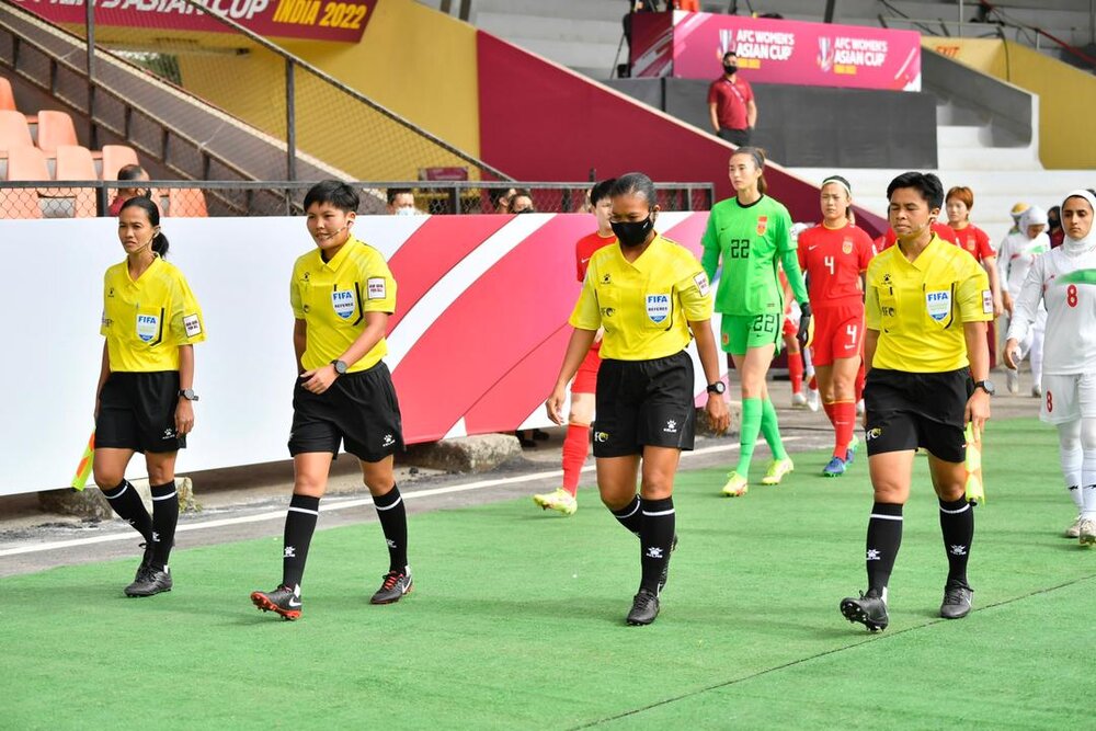 داور ژاپنی بازی ایران و چین تایپه را سوت می‌زند