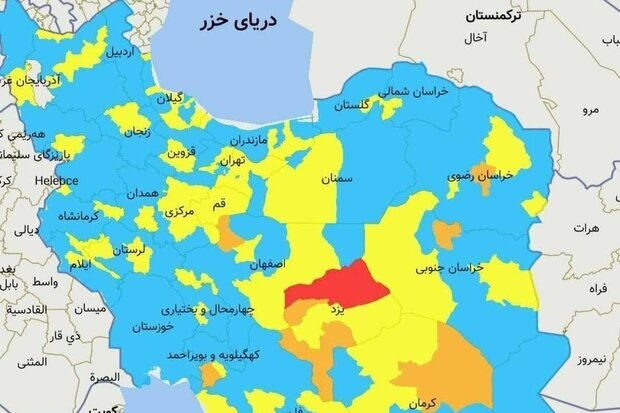 آغاز پیک ششم کرونا در استان سمنان
