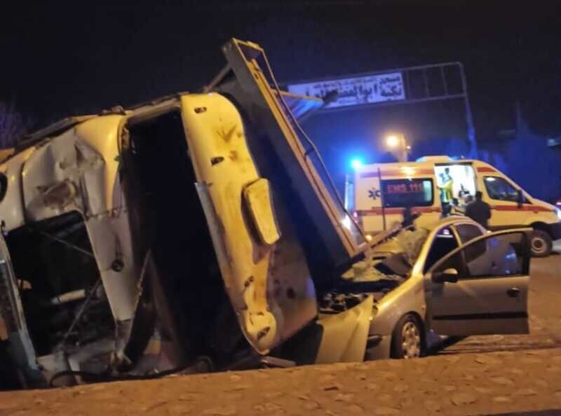 سوانح رانندگی در جاده‌های ساوه ۱۱ مصدوم بر جا گذاشت
