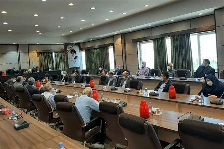 جلسه روسای کانون های بازنشستگان شهرستانهای غرب مازندران
