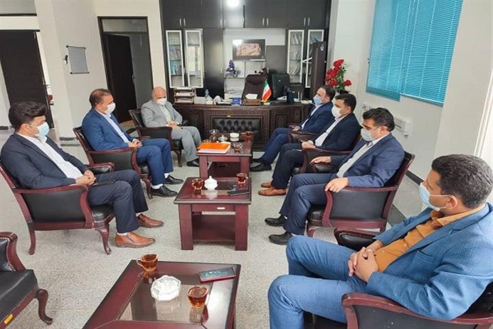 دیدار مدیر درمان تامین اجتماعی ایلام با فرماندار آبندانان
