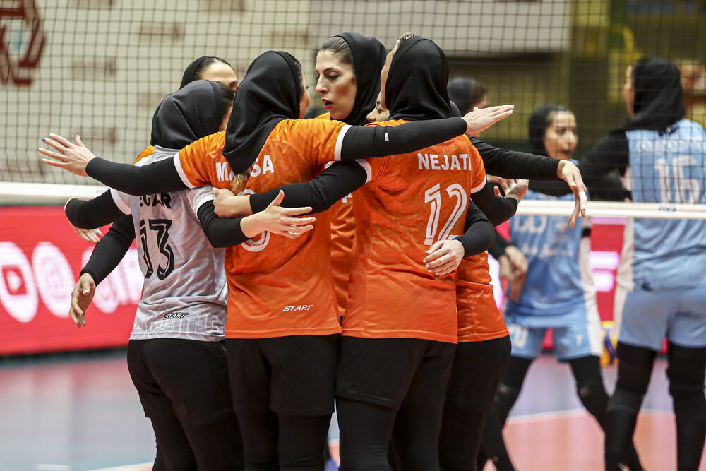 زنان سایپا نخستین برنده  پلی‌آف لیگ والیبال 