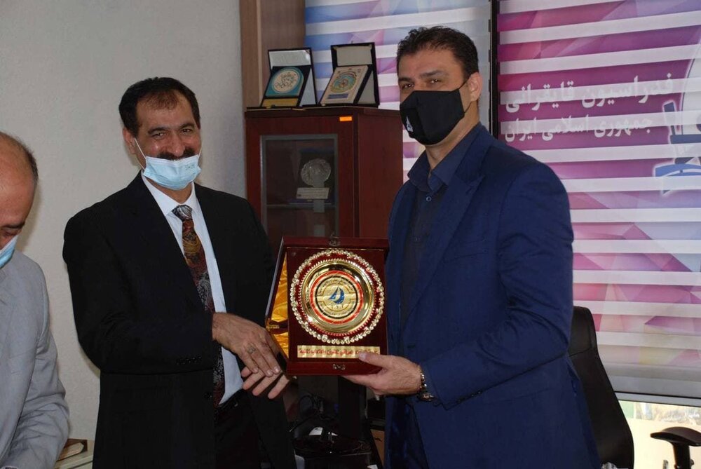 تفاهم‌نامه فدراسیون قایقرانی ایران و عراق