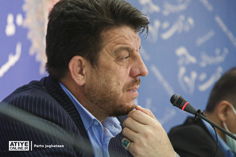 نشست خبری علی حسین رعیتی فرد معاون روابط کار وزارت تعاون، کار و رفاه اجتماعی