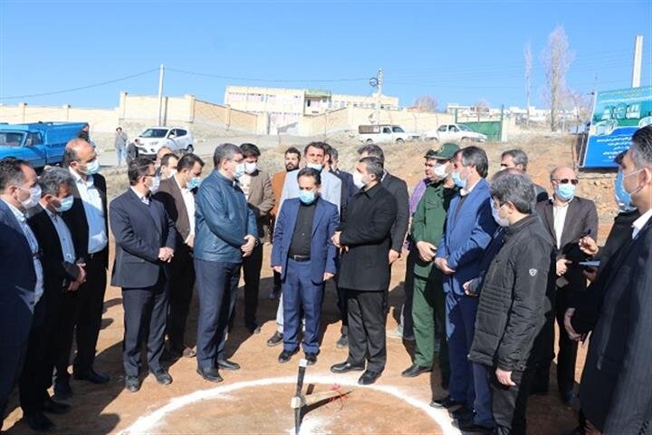 کلنگ احداث درمانگاه تامین اجتماعی نمین به زمین زده شد
