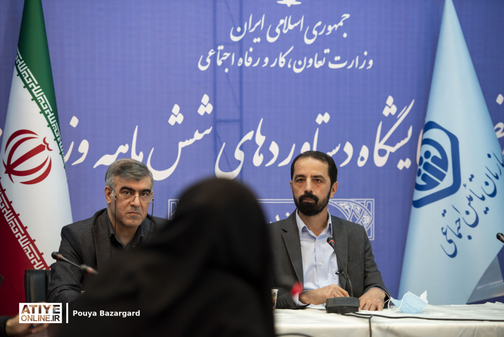 نشست خبری رئیس مرکز فناوری اطلاعات، آمار و محاسبات سازمان تامین اجتماعی