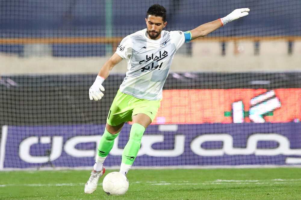 امید دروازه‌بان استقلال برای رسیدن به تیم ملی