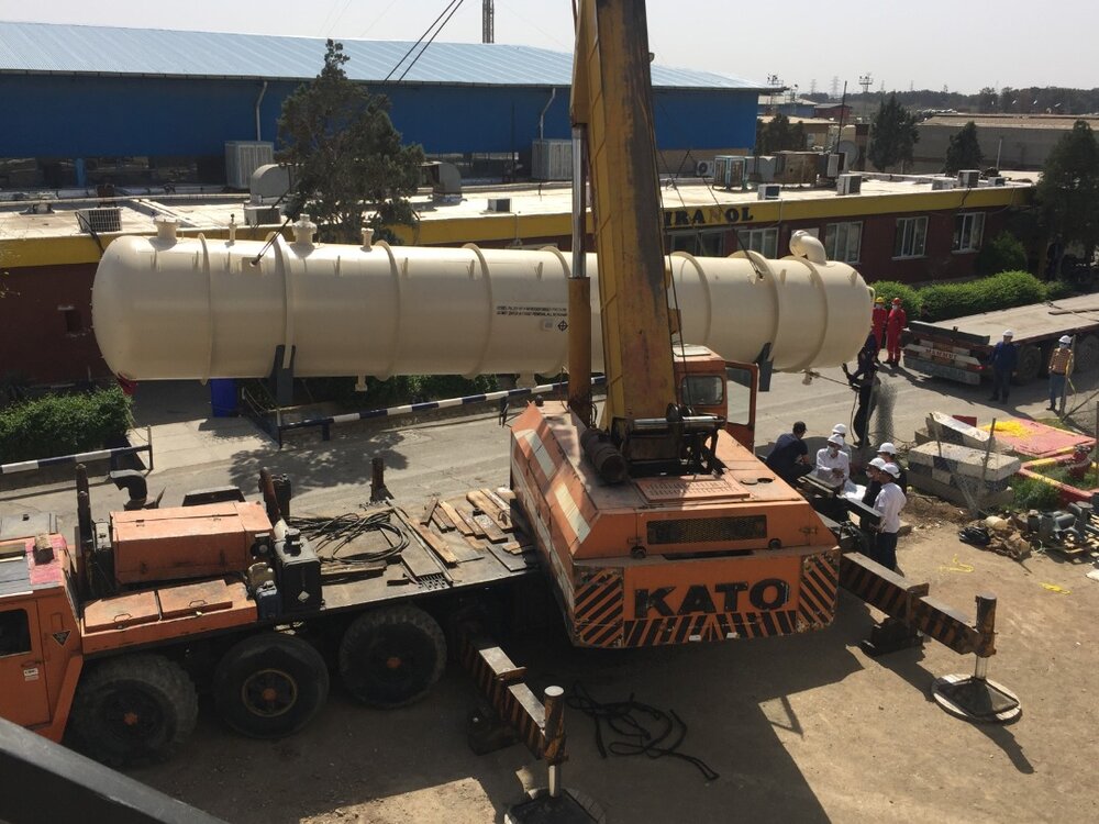 گامی دیگر در اجرای پروژه موم‌گیری شرکت نفت ایرانول