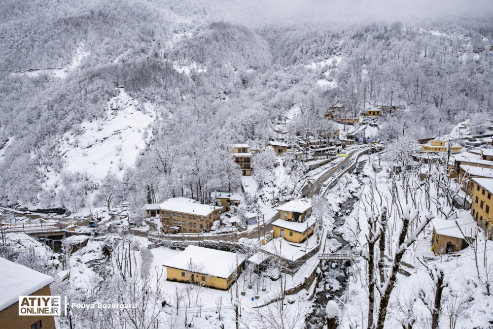 برف نوروزی در ماسوله گیلان